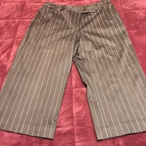 Worthingston Stretch Women’s Capris Brown Size 12